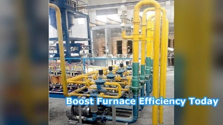 High Efficiency Industrial Gas Burner for Glass Furnaces