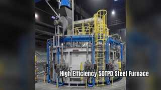 50TPD Electric Arc Furnace Efficient Steelmaking Solution