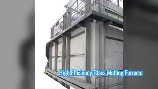 50TPD End Fired Glass Furnace High Efficiency Solution
