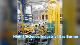 High Efficiency Industrial Gas Burner for Glass Furnaces