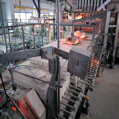 Buy 10-50 Tpd Soda Lime Industrial Glass Furnace Customized Glass Furnace online manufacture