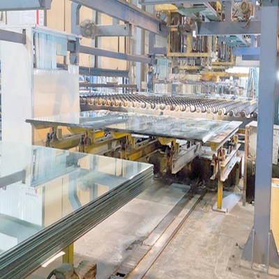 Buy 30TPD 0.8mm Sheet Glass Making Machine 380V Sheet Glass Production Line online manufacture
