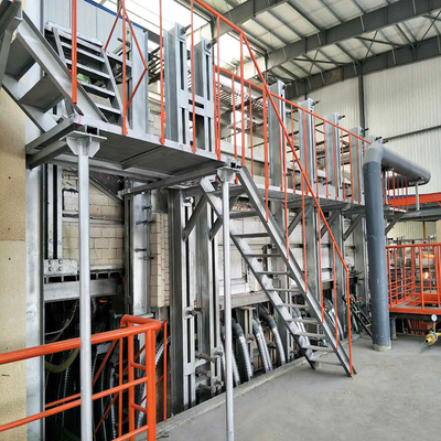 Buy 120tpd Customized Glass Melting Furnace Automatic Control Furnace Energy Saving online manufacture