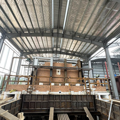 Buy 80Tpd Glass Melting Furnace Refractory Material Glass Production Line online manufacture