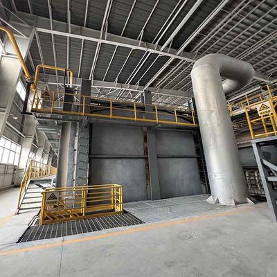 Buy Natural Gas 100Tpd Glass Melting Furnace Energy Saving Furnace Equipment online manufacture