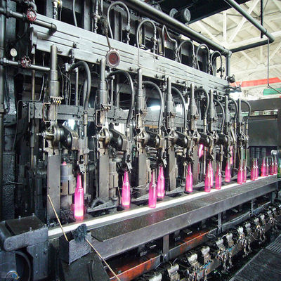 Buy Amber Bottle Glass Production Line 380V Bottle Glass Forming Machinery online manufacture