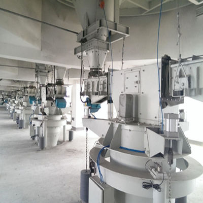 Buy 100Tpd Glass Batch Plant 380V Mixing System Material Mixer for Container Glass online manufacture