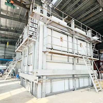 Buy Customized Refractory Material Glass Melting Furnace Automated Control Furnace online manufacture