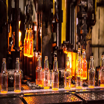 Buy Customized Wine Container 380V Glass Bottle Manufacturing Machine online manufacture