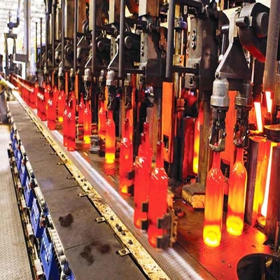 Buy Green Wine 250g 300ml Glass Bottle Production Line Wine Glass Production Machinery online manufacture