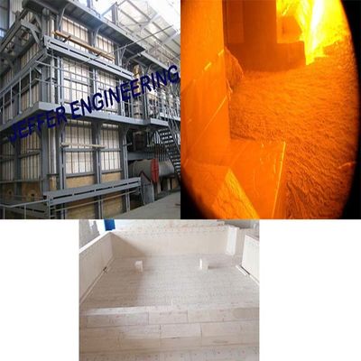 Buy 60TPD Industrial Glass Furnace Automatic control Melting Furnace Construction Service online manufacture