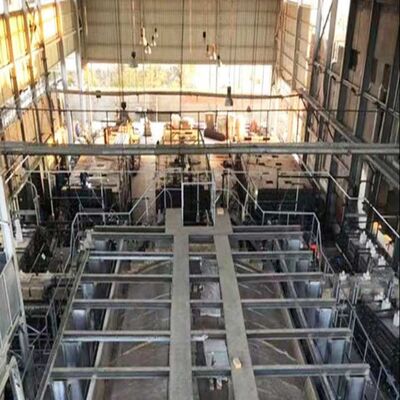 Buy 50ton Flint Color Simple Structure End Fired Furance Container Glass Furnace online manufacture