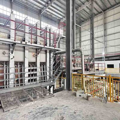 Buy Customizable Glass Melting Furnace with Refractory Material Structure online manufacture