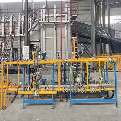 Buy Natural Gas Combustion System Mild Steel Material with Burners for Furnace Heating online manufacture