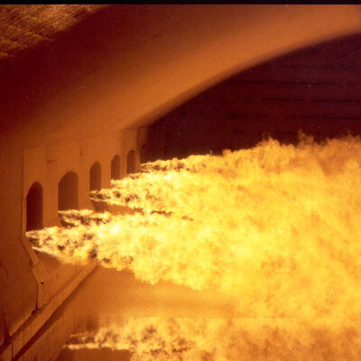 Buy Customized Cross Fired Furnace Refractory Brick Glass Furnace for Glass Industry online manufacture