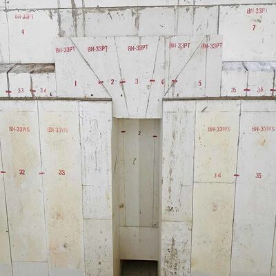 Buy 60TPD End Fired Furnace Refractory Brick Glass Melting Furnace online manufacture