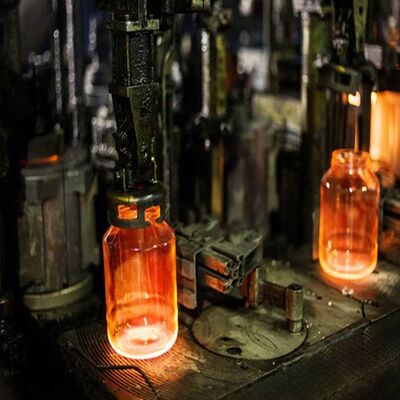 Buy Customized Size Container Glass Production Line 380V Bottle Forming Machine  online manufacture