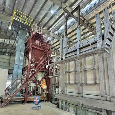Buy Customized Refractory Material End-Fired Furnace for Glass Industry online manufacture