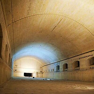 Buy Customized Capacity Cross Fired Furnace Refractory Material Glass Furnace online manufacture