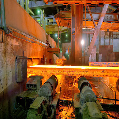 Buy Steel Rolling Mill Production Line with PLC Control, Customizable Dimensions and 30 Tons/Hour Capacity online manufacture
