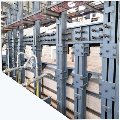Buy Cross-Fired Regenerative Glass Furnace 150 to 300 TPD with AZS + high-Cr Refractory online manufacture