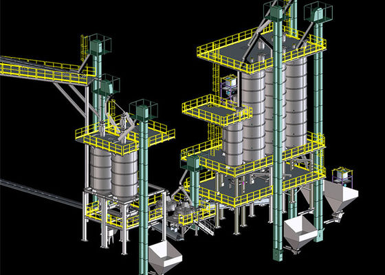 Buy Automatic Container 380V 120tpd Glass Batch Plant online manufacture