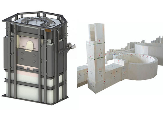 Buy Electric Heating Type Electrical Glass Melting Furnace 10TPD 40%-80% online manufacture