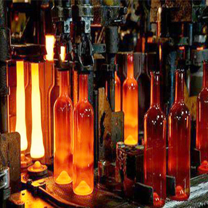 300ml Amber Glass Bottle Production Line 250g Wine Bottle for Container ...