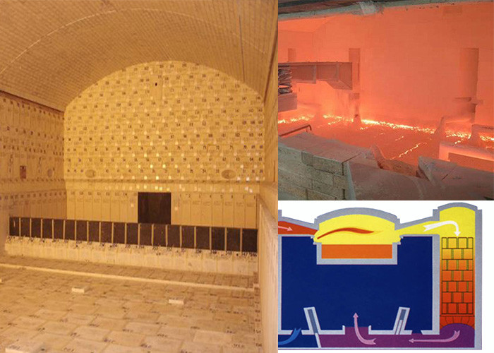 Regenerative Type End Fired Furnace Glass Production Devices 60Ton