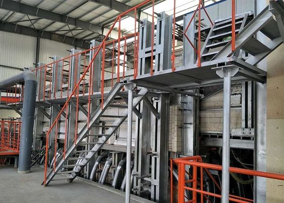 ISO45001 50TPD End Fired Furnace For Glass Production Line