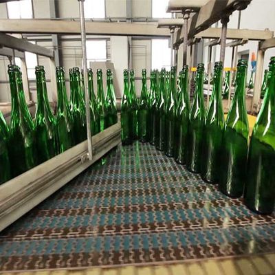 Green Wine 250g 300ml Glass Bottle Production Line Wine Glass Production  Machinery